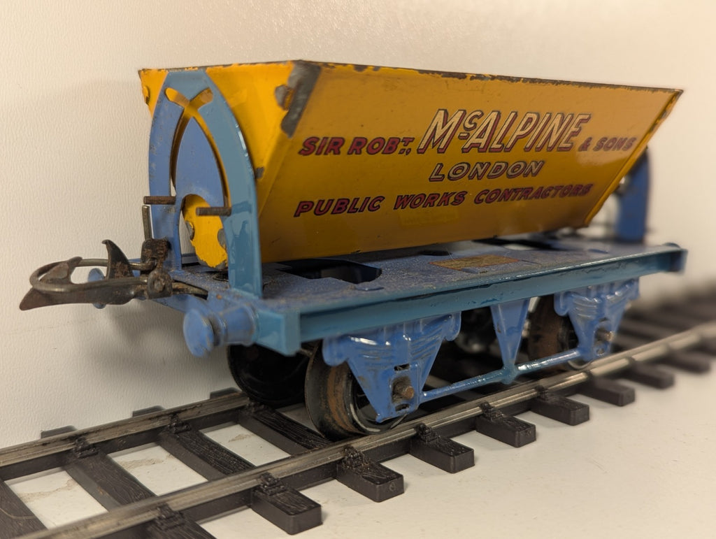 Hornby O Gauge McAlpine & Sons Side Tipping Wagon