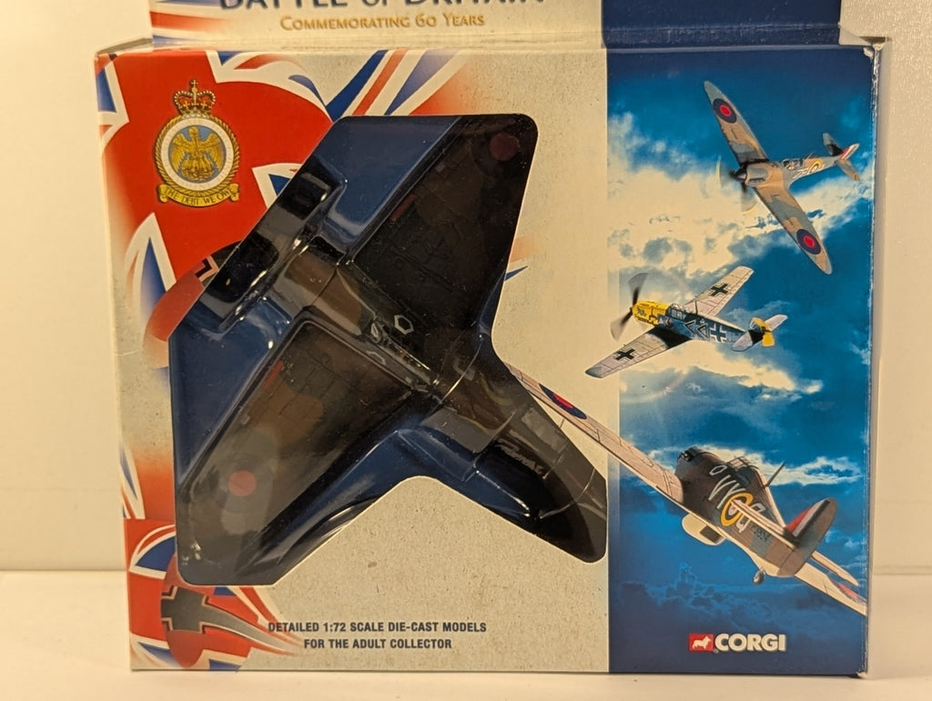 Corgi 49101 1:72 Hawker Hurricane MkI 85 Sqd RAF Sqd Ldr Peter Townsend