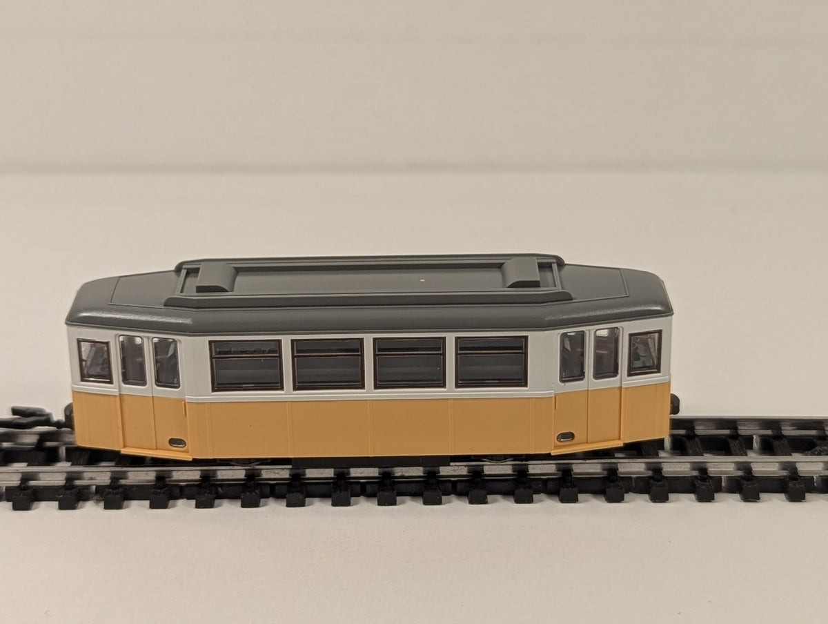 Kato N Gauge N Pocket Line Tram Yellow and White Dummy Unit