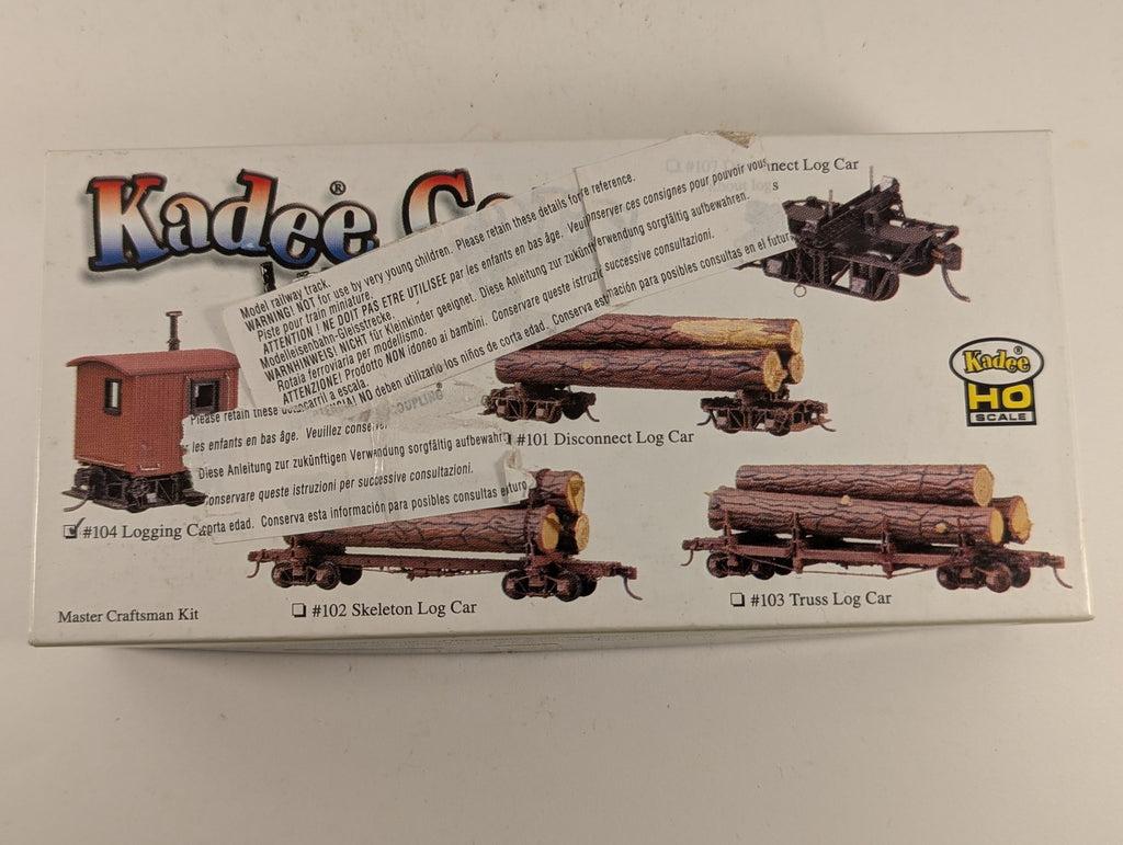 Kadee HO Scale Industrial and Logging Caboose Brown 104