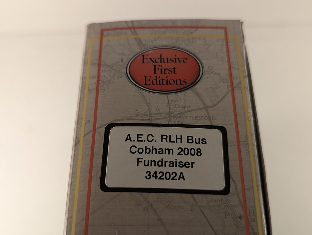 Exclusive First Editions 1:76 A.E.C. RLH Bus Cobham 2008 Fundraiser RLH 32