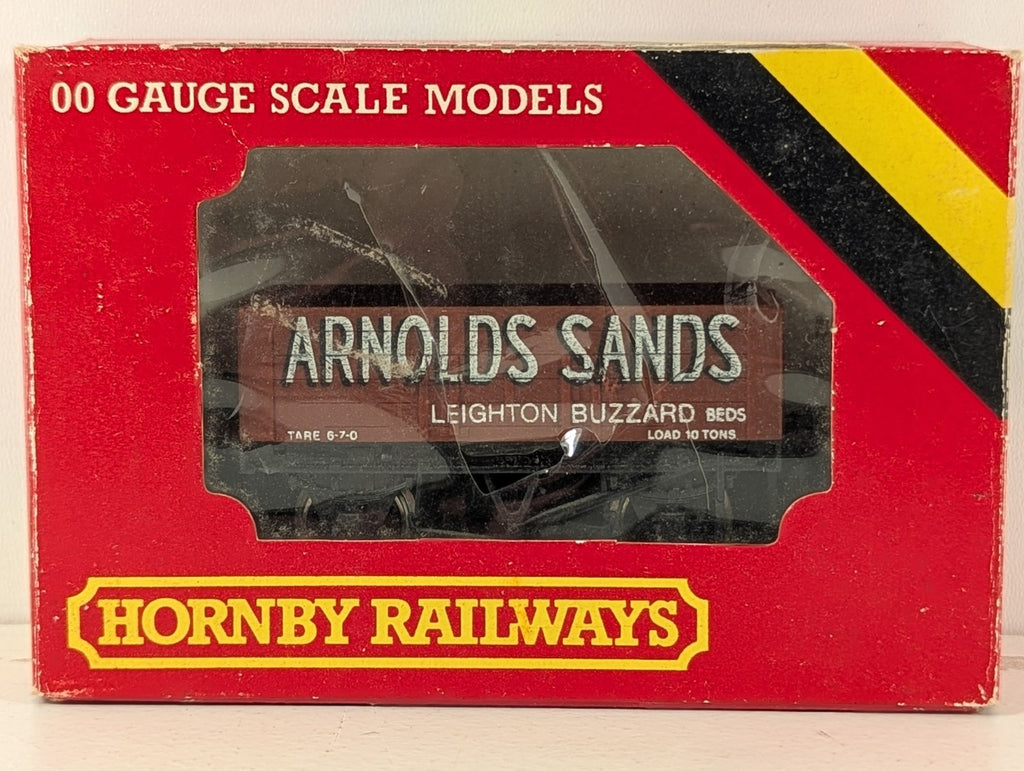 Hornby R097 OO Gauge 5-Plank Open Wagon – Arnolds Sands, Leighton Buzzard