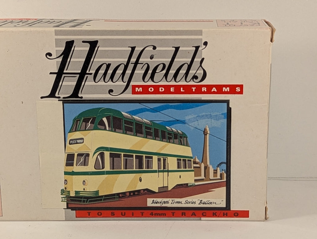Hadfield's OO Gauge Blackpool Tram Series 'Balloon' Model Tram Kit