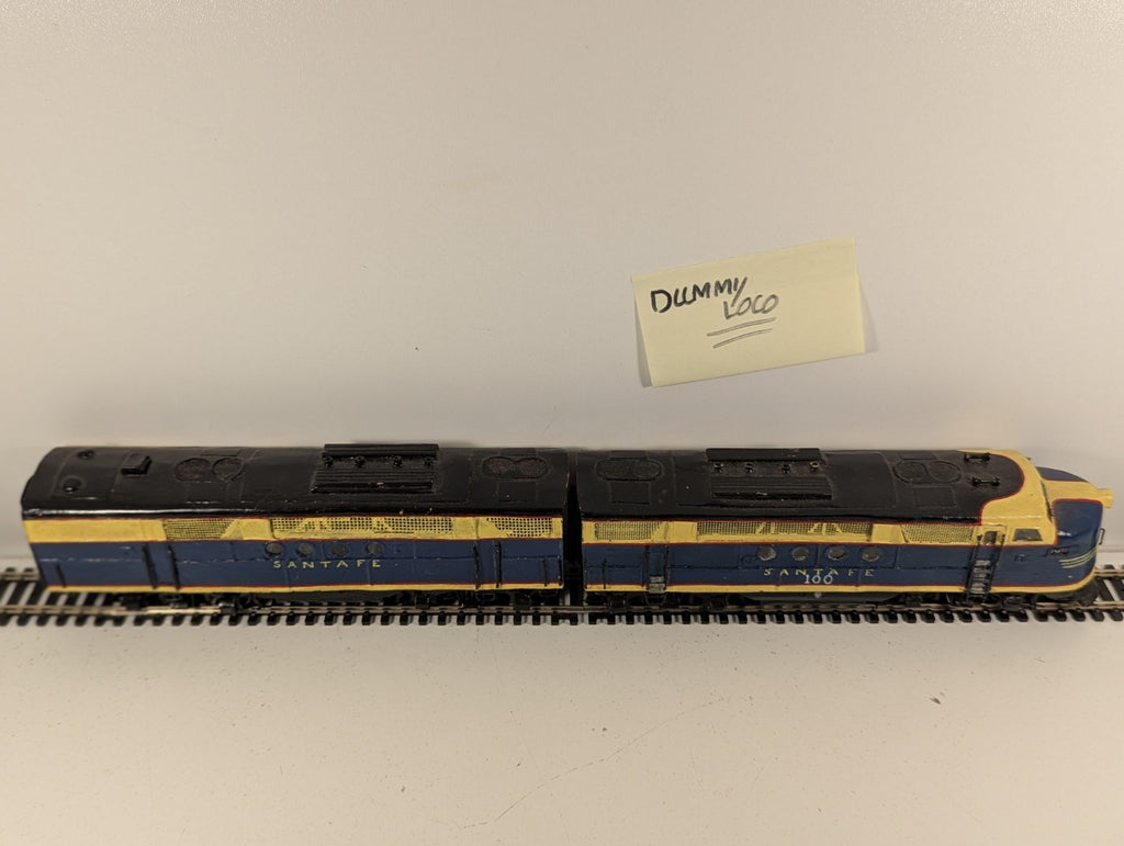 Metal Dummy Built GENESIS F7A/F7B Set Santa Fe