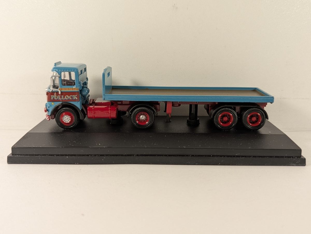 Oxford Diecast 1:76 Scale Atkinson Borderer Flatbed Trailer Diecast Vehicle