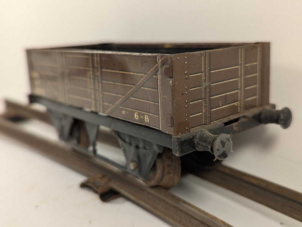 Hornby O Gauge No. 1 LMS 13T Open Wagon 210112 LMS Brown
