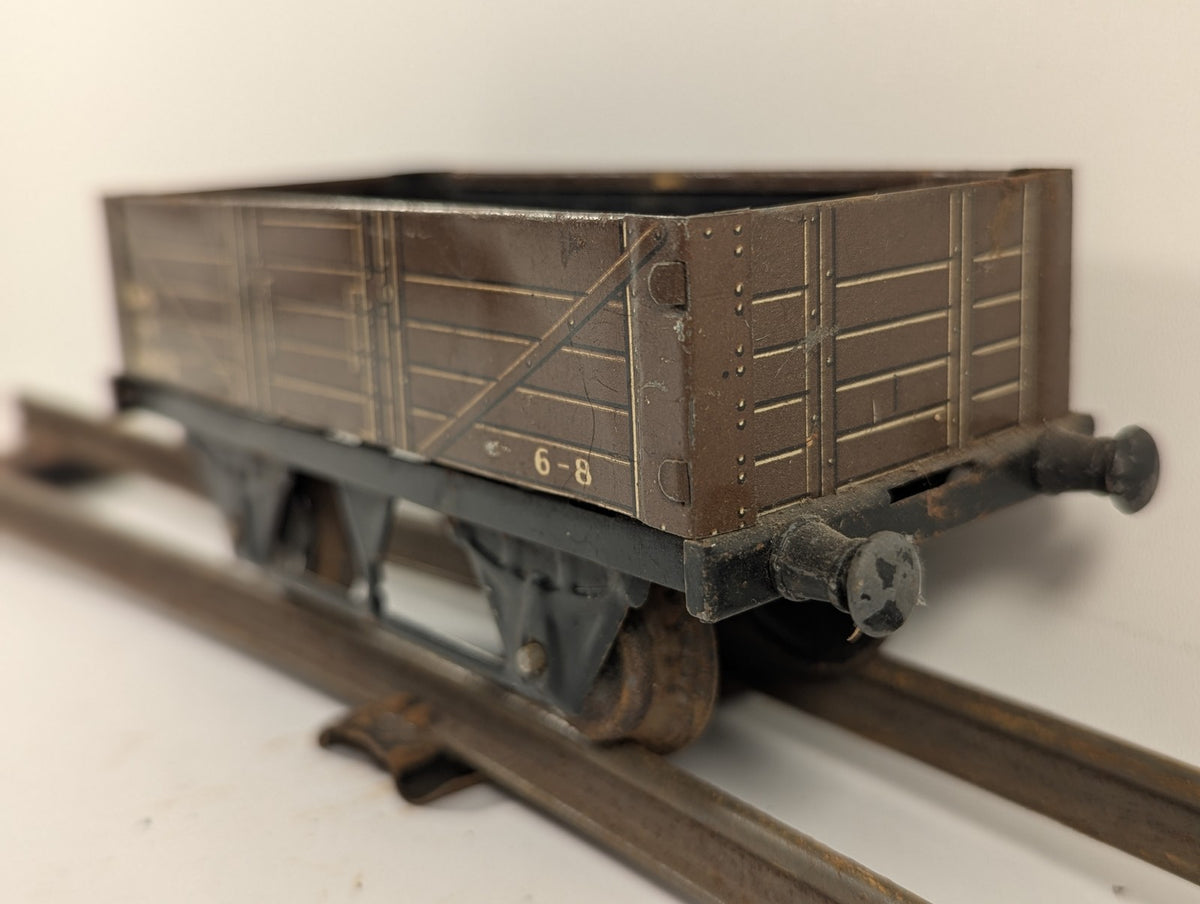 Hornby O Gauge No. 1 LMS 13T Open Wagon 210112 LMS Brown