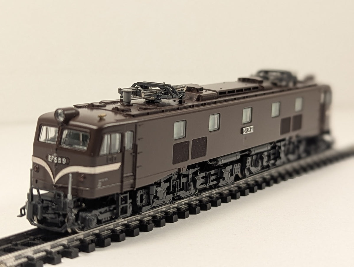 Kato N Gauge Class EF58 Electric Locomotive EF58 9 Brown 3055-1