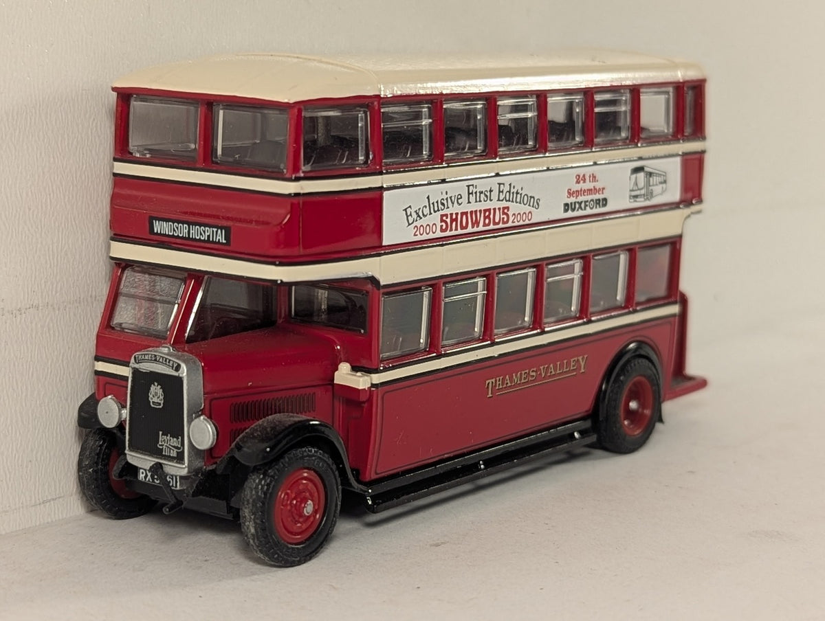 Exclusive First Editions 1:76 Leyland TD1 Die-cast Model Bus RX 5511