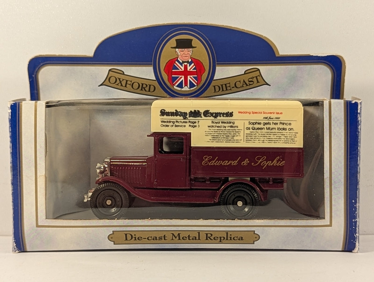 Oxford Diecast Edward & Sophie Royal Wedding Souvenir Van Die-cast Model Vehicle
