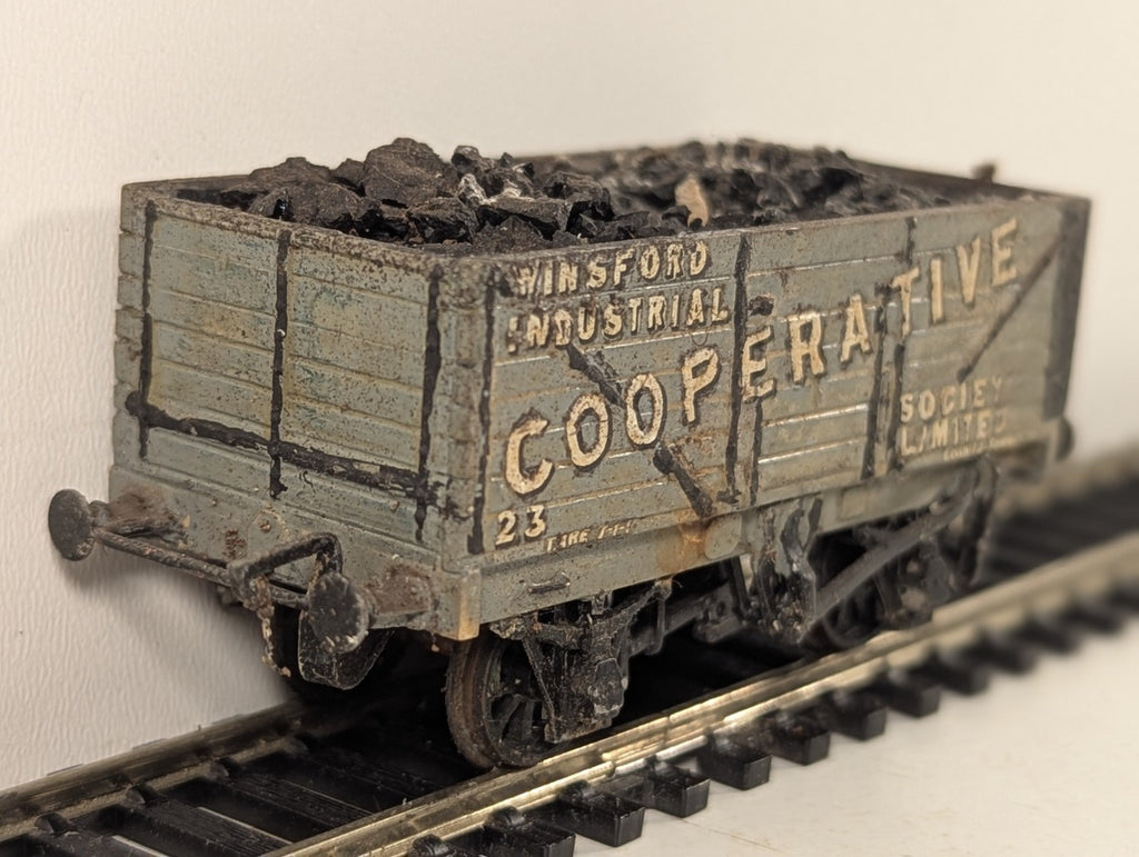 Kitbuilt OO Gauge Winsford Industrial Cooperative Society 7-Plank Wagon