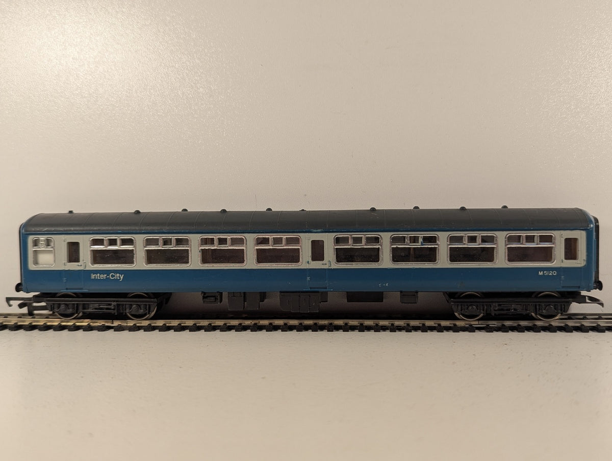 Hornby OO Gauge BR Mk1 Composite Coach Passenger Coach M5120 BR Blue & Grey R333