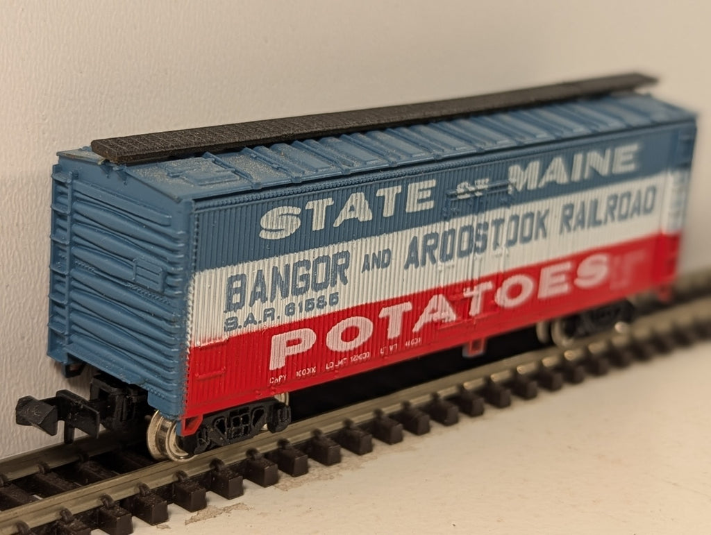 Model Power N Gauge Bangor & Aroostook Box Car
