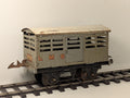 Hornby Series O Gauge Tinplate No.1 LMS Cattle Truck Grey