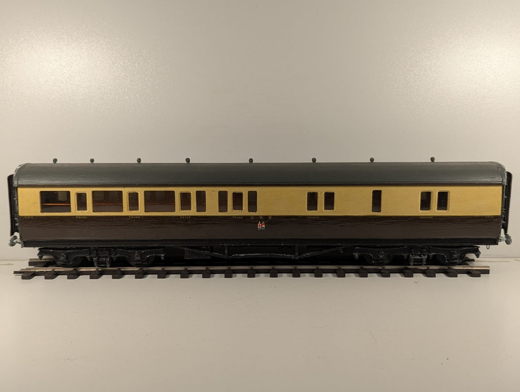 Kitbuilt O Gauge GWR Collett 57ft Bow End Brake Coach