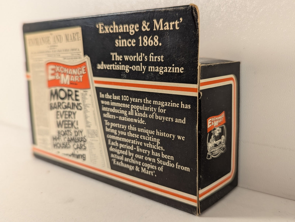 Lledo Model T Ford Van Die-cast Model Van Exchange & Mart