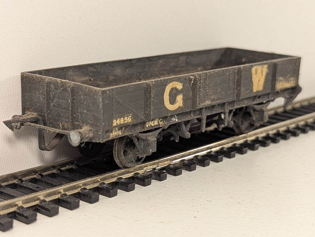 Kitbuilt OO Gauge GWR 4-Plank Open C Wagon Goods Wagon 94856 GWR Livery