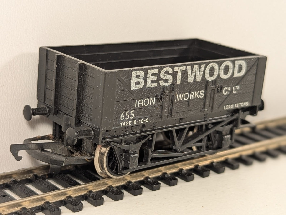 Hornby R096 OO Gauge 5-Plank Open Wagon – Bestwood Iron Works