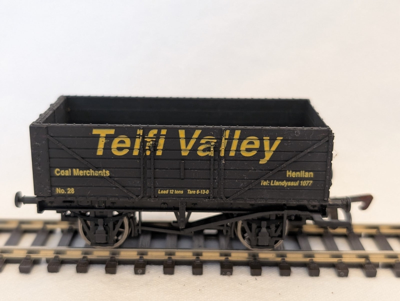 Dapol OO Gauge 7 Plank Open Wagon Teifi Valley No. 28