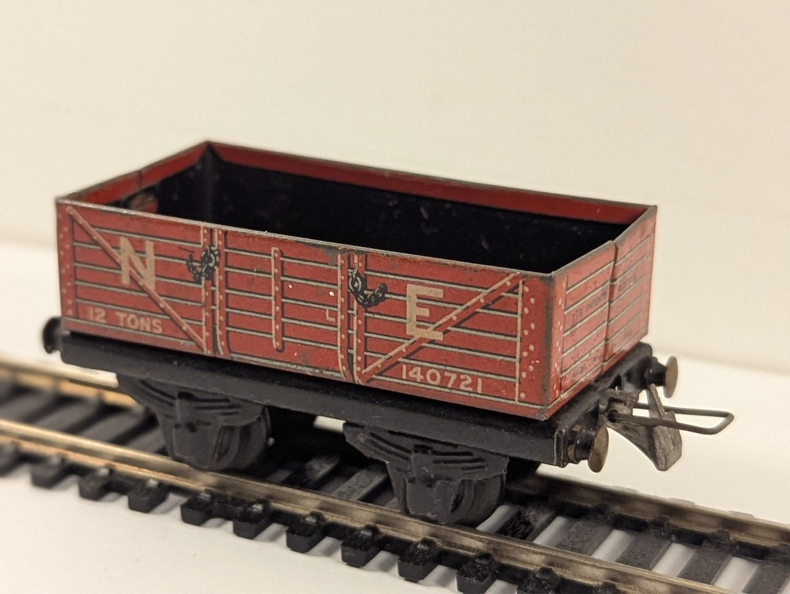 Trix Twin Railway LNER 5 Plank Open Wagon Tinplate OO Gauge