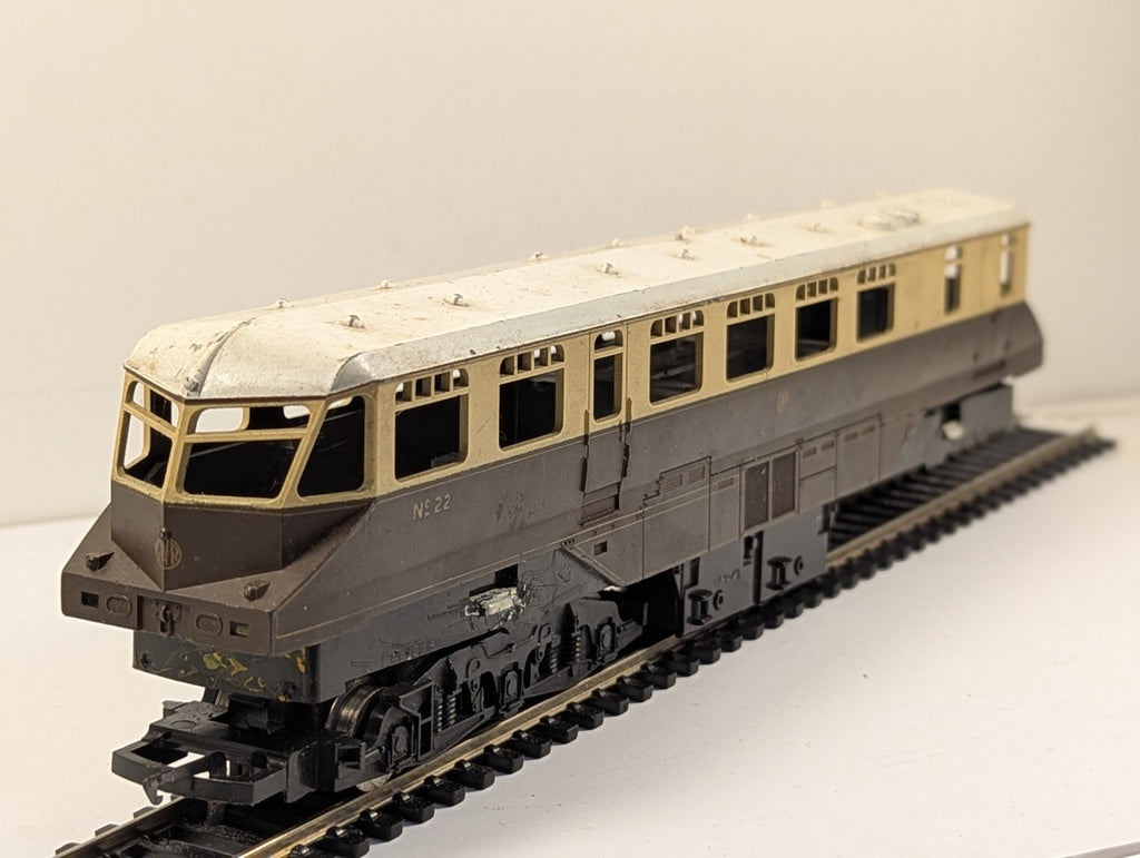 Lima OO Gauge GWR Diesel Railcar No. 22 Chocolate & Cream - Spares