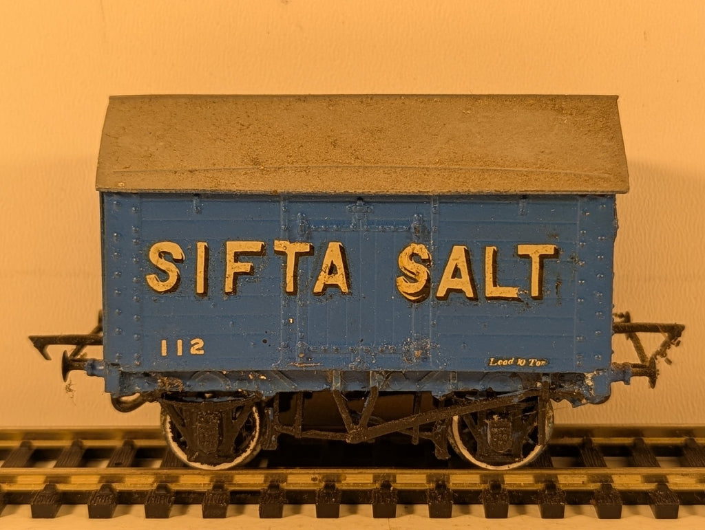 Kitbuilt OO Gauge Sifta Salt Van Goods Wagon 112