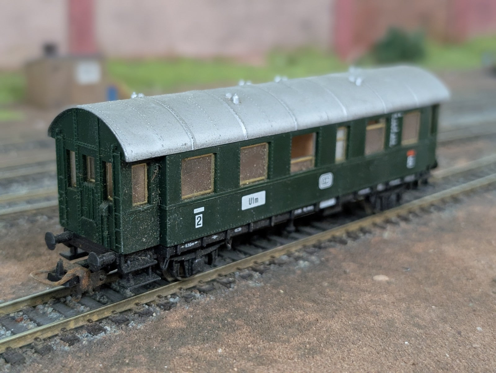 Lima 2nd Class Passenger Coach 27261 of the DB