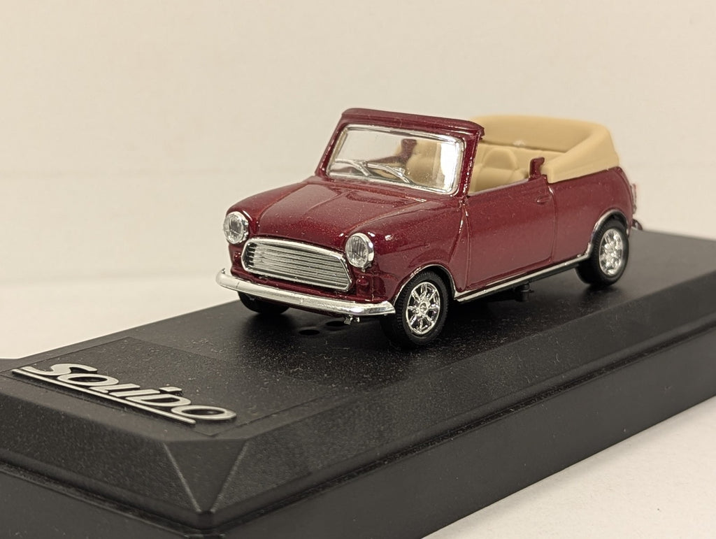 Solido Mini Cabriolet 1995 Die-cast Model Metallic Red 1537