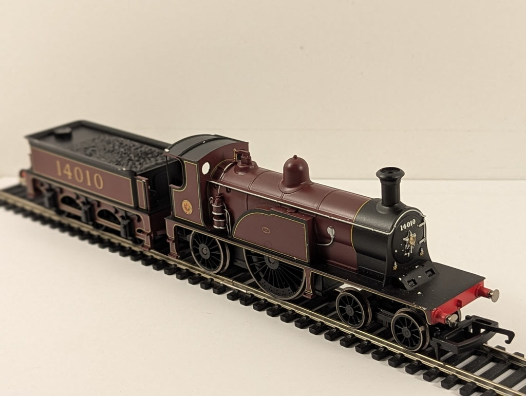 Hornby OO Gauge Midland Single 4-2-2 Steam Locomotive 14010 LMS Crimson