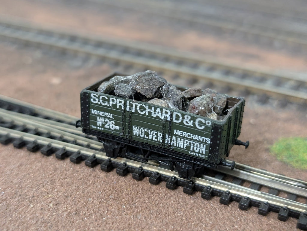 Graham Farish 6-Plank Wagon - 'S.C Pritchard & Co' No. 26