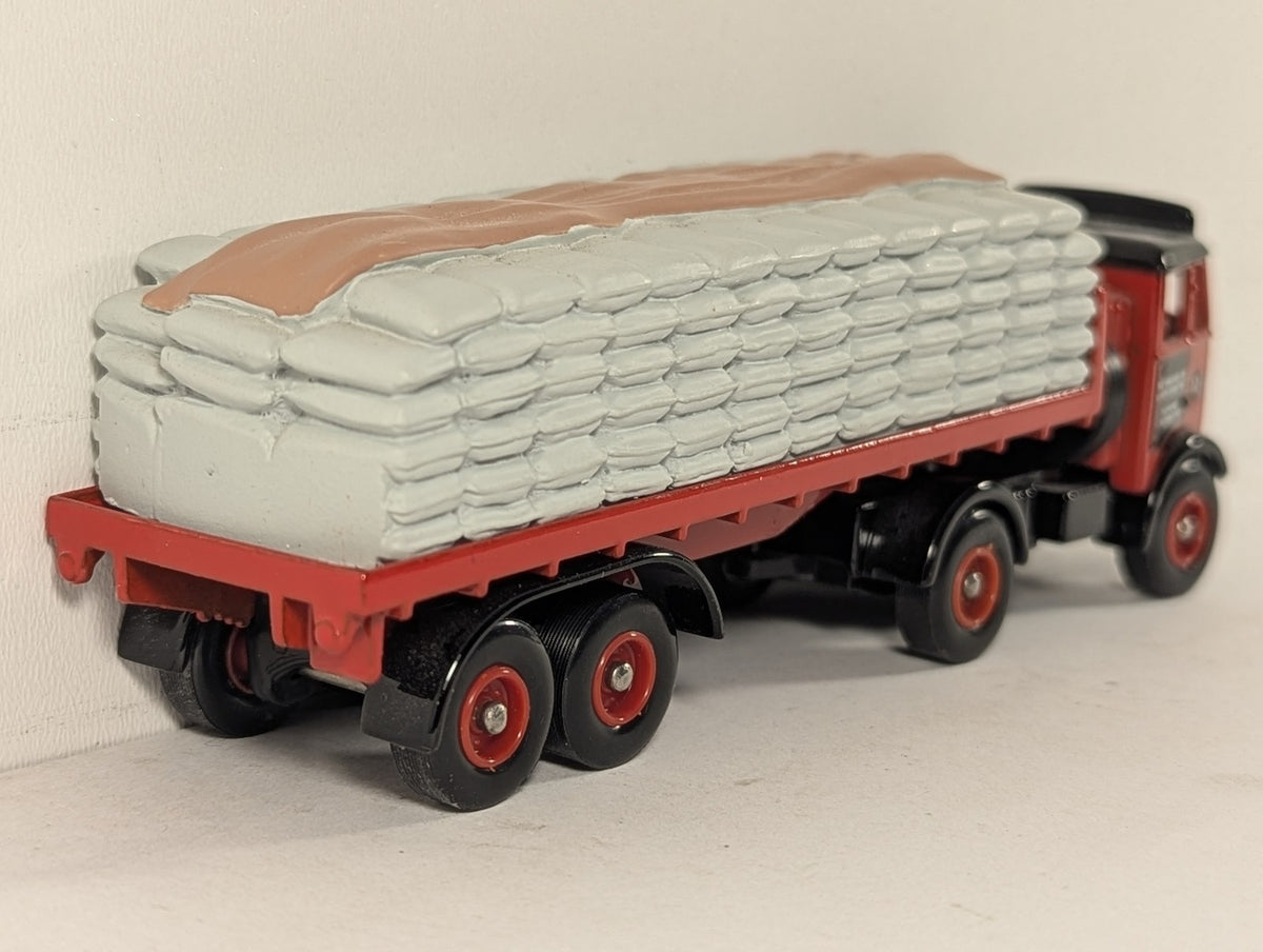 Lledo OO Gauge AEC Mammoth Flatbed Trailer & Slagload - Marley Tiles