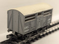 Peco N Gauge LMS Cattle Wagon Goods Wagon 294528 LMS Grey