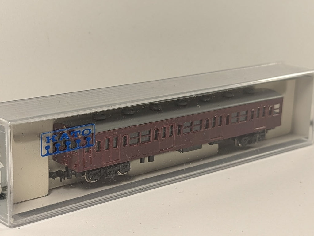 Kato N Gauge JNR 17m Commuter Coach Passenger Coach JNR Brown