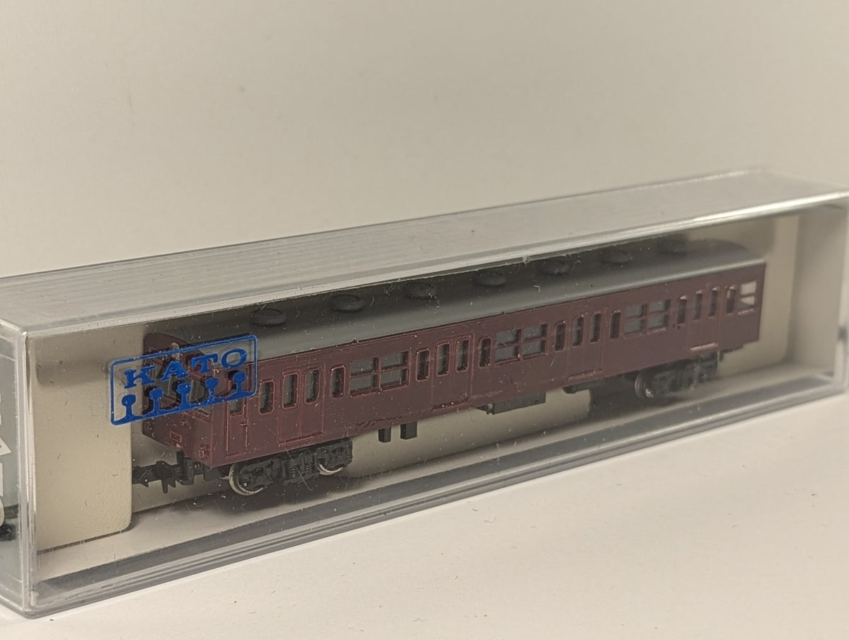 Kato N Gauge JNR 17m Commuter Coach Passenger Coach JNR Brown