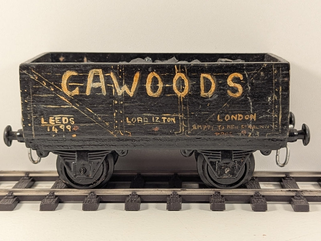 Cawoods Coal Wagon O Gauge Kit-Built Leeds Model Company Repainted