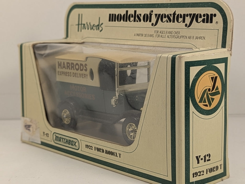 Matchbox Models of Yesteryear 1922 Ford Model Harrods T Van Die-cast Model