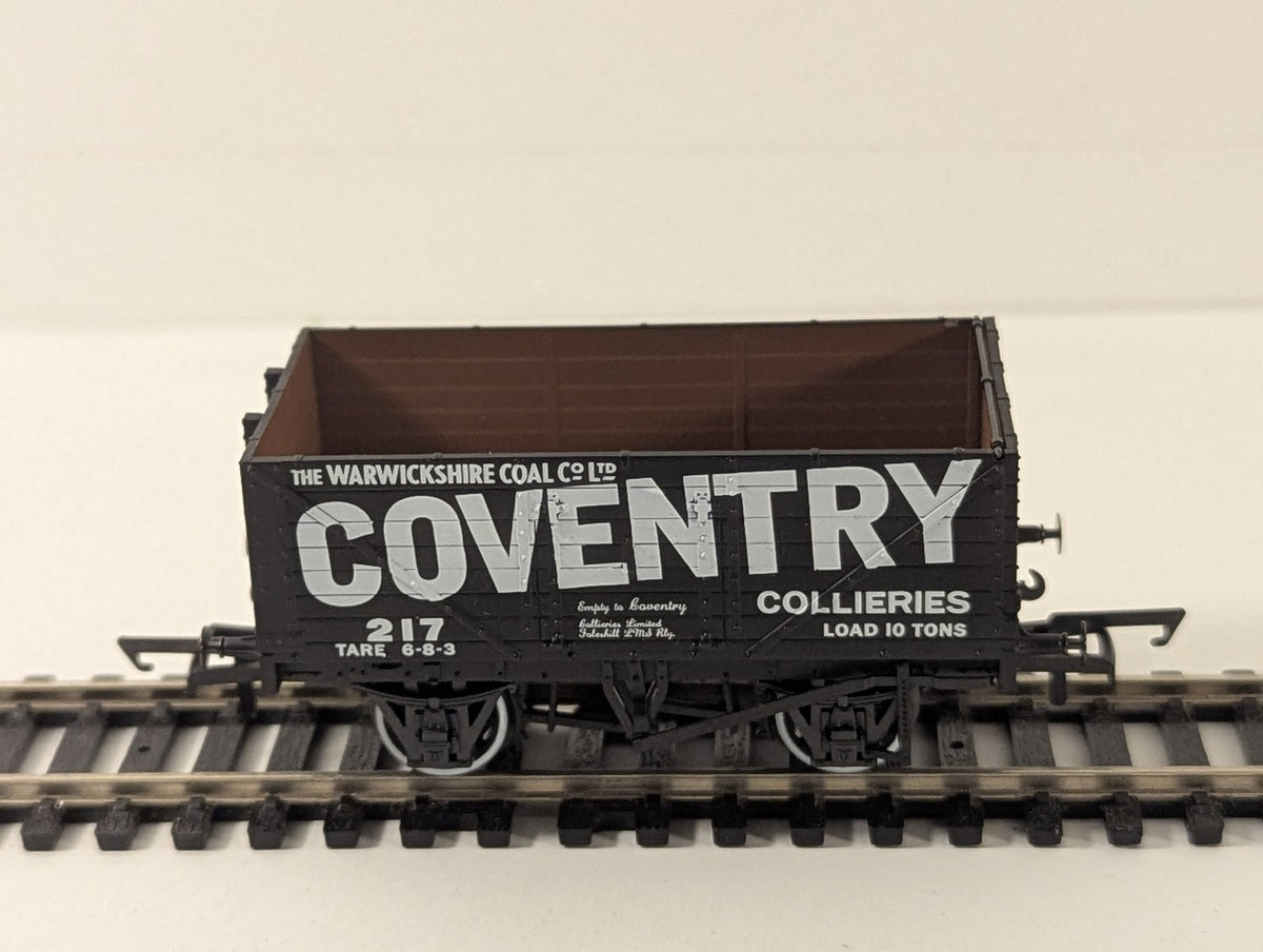 Oxford Rail Warwickshire Coal Co Ltd Coventry Collieries 7 Plank Wagon