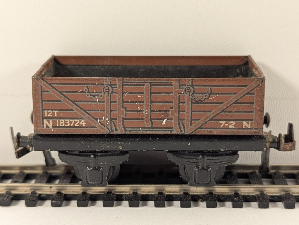 Trix Twin Railway OO Gauge 12T Open Wagon Goods Wagon N 183724 LNER Brown