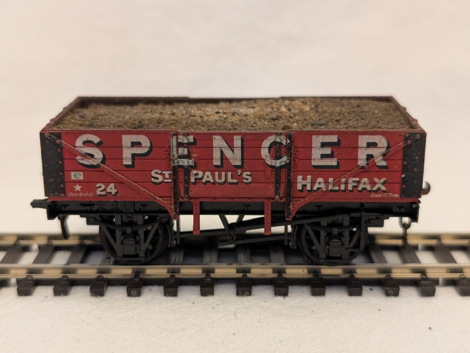 Airfix OO Gauge 7 Plank Wagon Spencer St Paul's Halifax Open Wagon