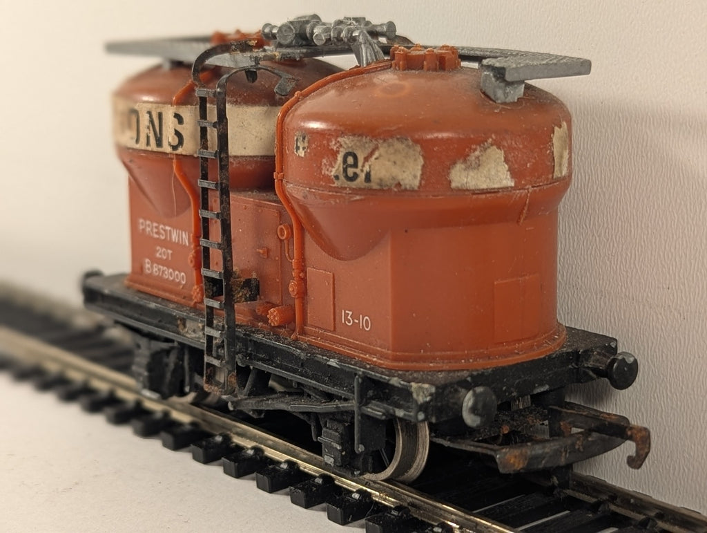 Wrenn OO Gauge Prestwin 20T Twin Silo Wagon Goods Wagon B873000 Fisons W5007