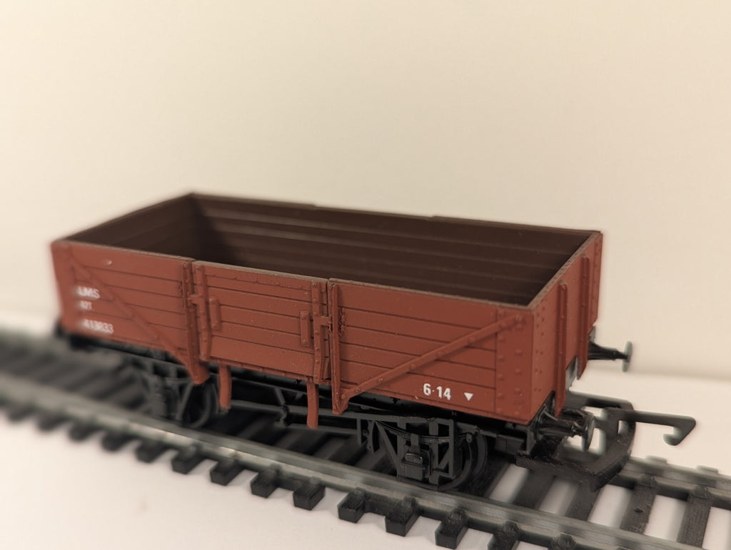 Dapol B3 OO LMS 5 Plank Wagon 413833