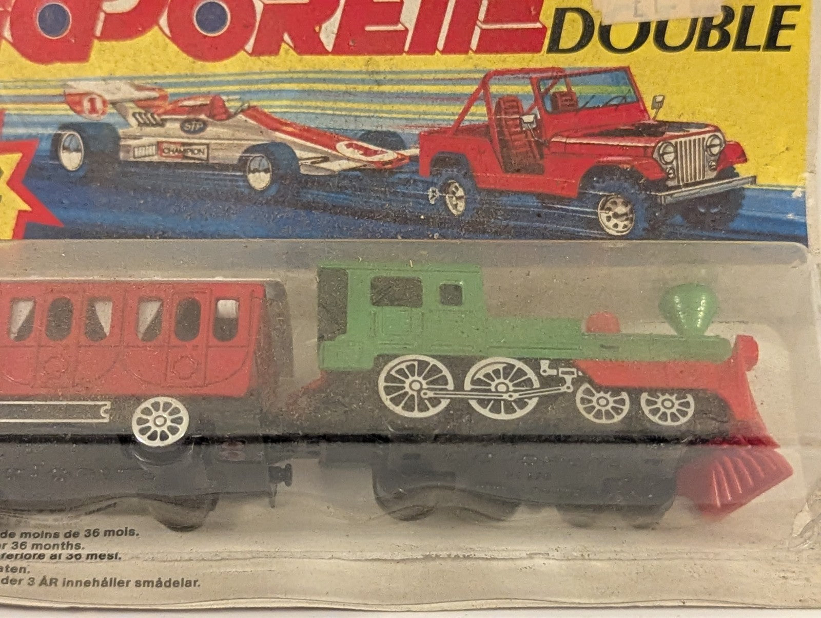Majorette Double Series No.300 Western Train Set 1:87 Scale - Boxed