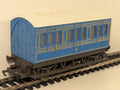 Hornby OO Gauge 4-Wheel Passenger Coach – Caledonian Railways Blue