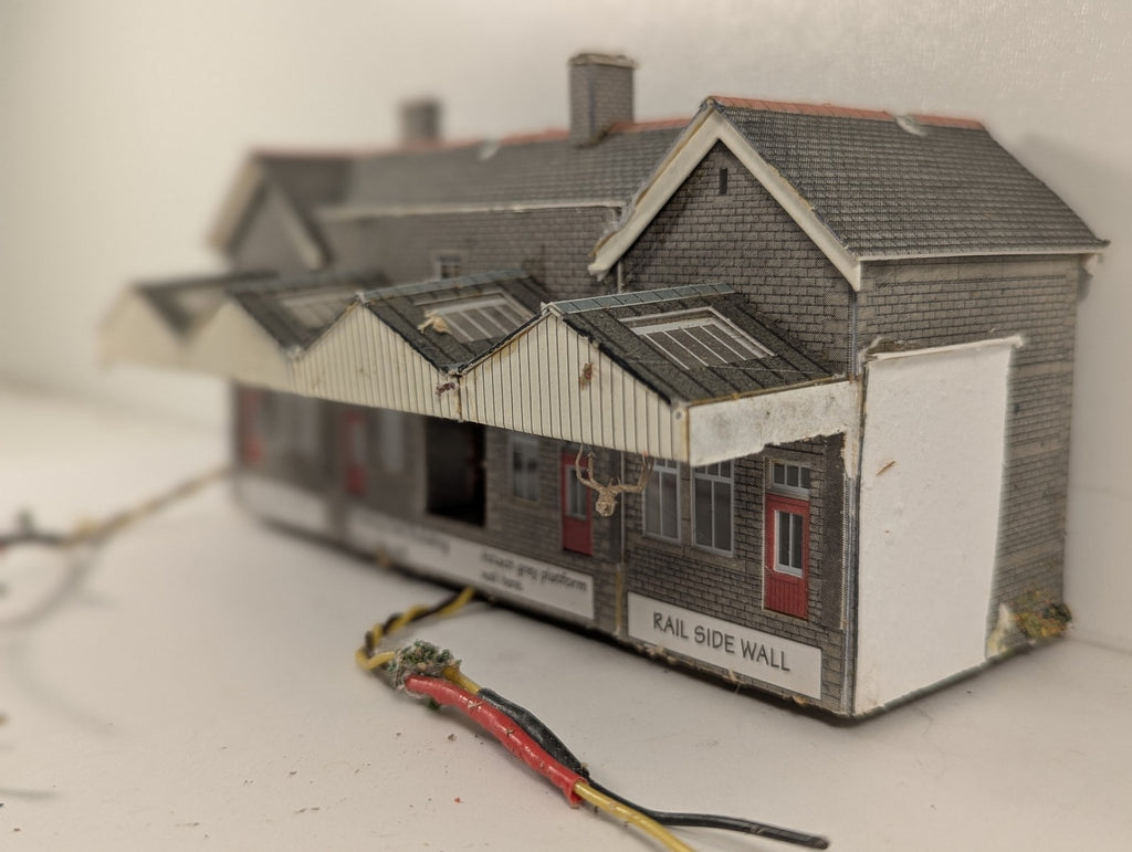 Metcalfe N Gauge Stone Main Station Building Buildings Grey Stone