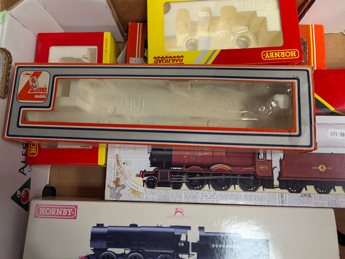 Hornby, Mainline, Wrenn OO Gauge Joblot of Empty Model Railway Boxes Empty Boxes