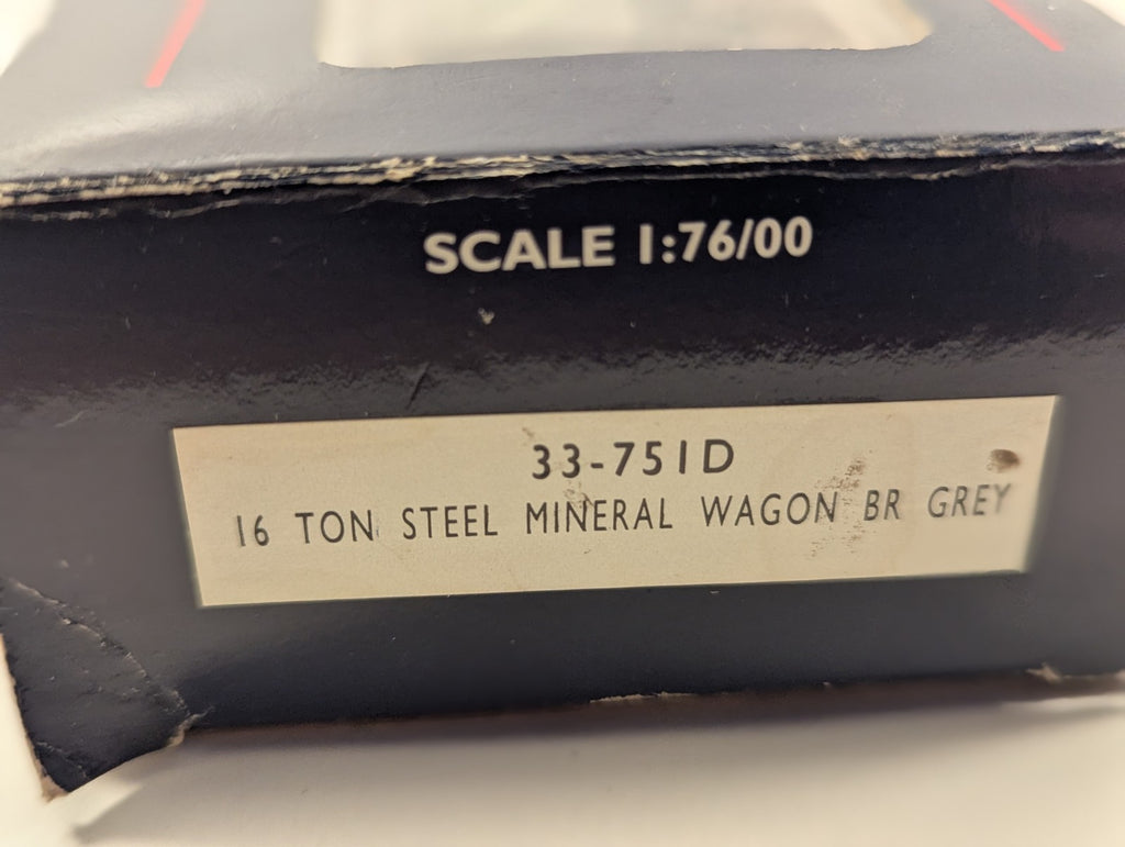 Bachmann Branchline 33-751D BR 16 Ton Steel Mineral Wagon OO Gauge