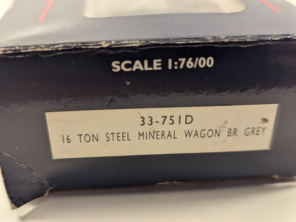 Bachmann Branchline 33-751D BR 16 Ton Steel Mineral Wagon OO Gauge