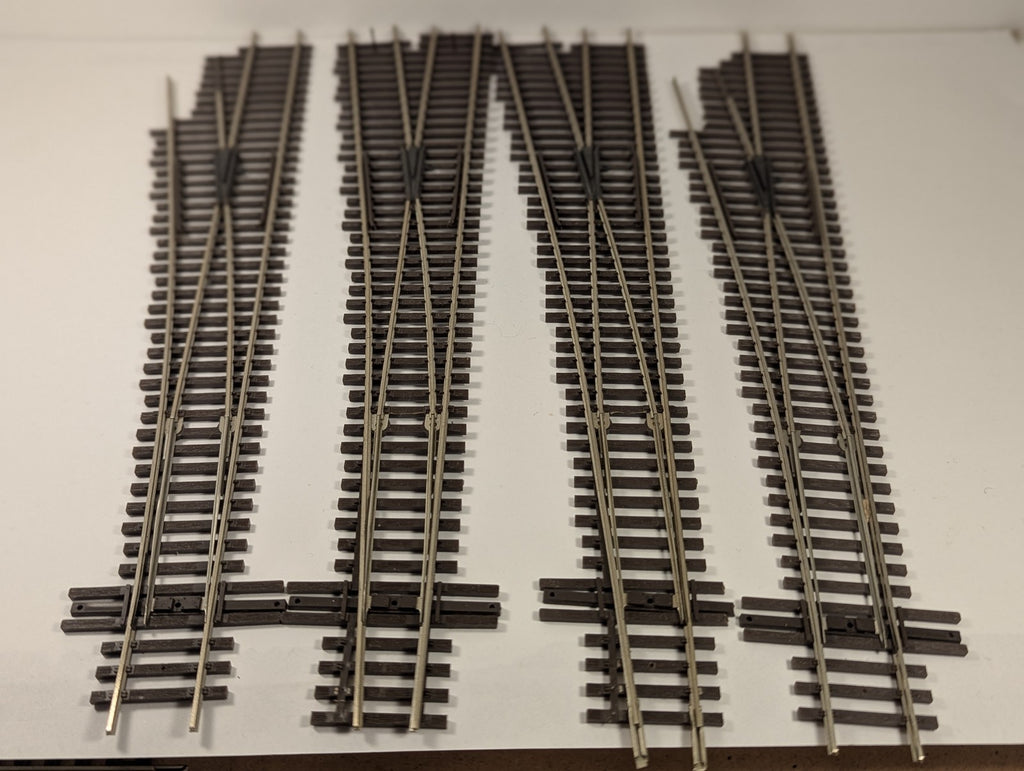 Atlas HO Gauge Code 83 Super Track No. 6 Turnouts