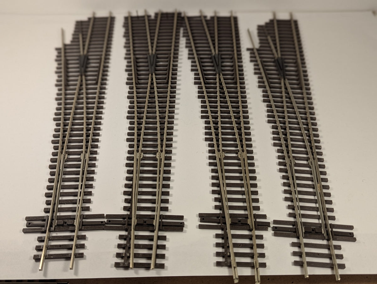 Atlas HO Gauge Code 83 Super Track No. 6 Turnouts