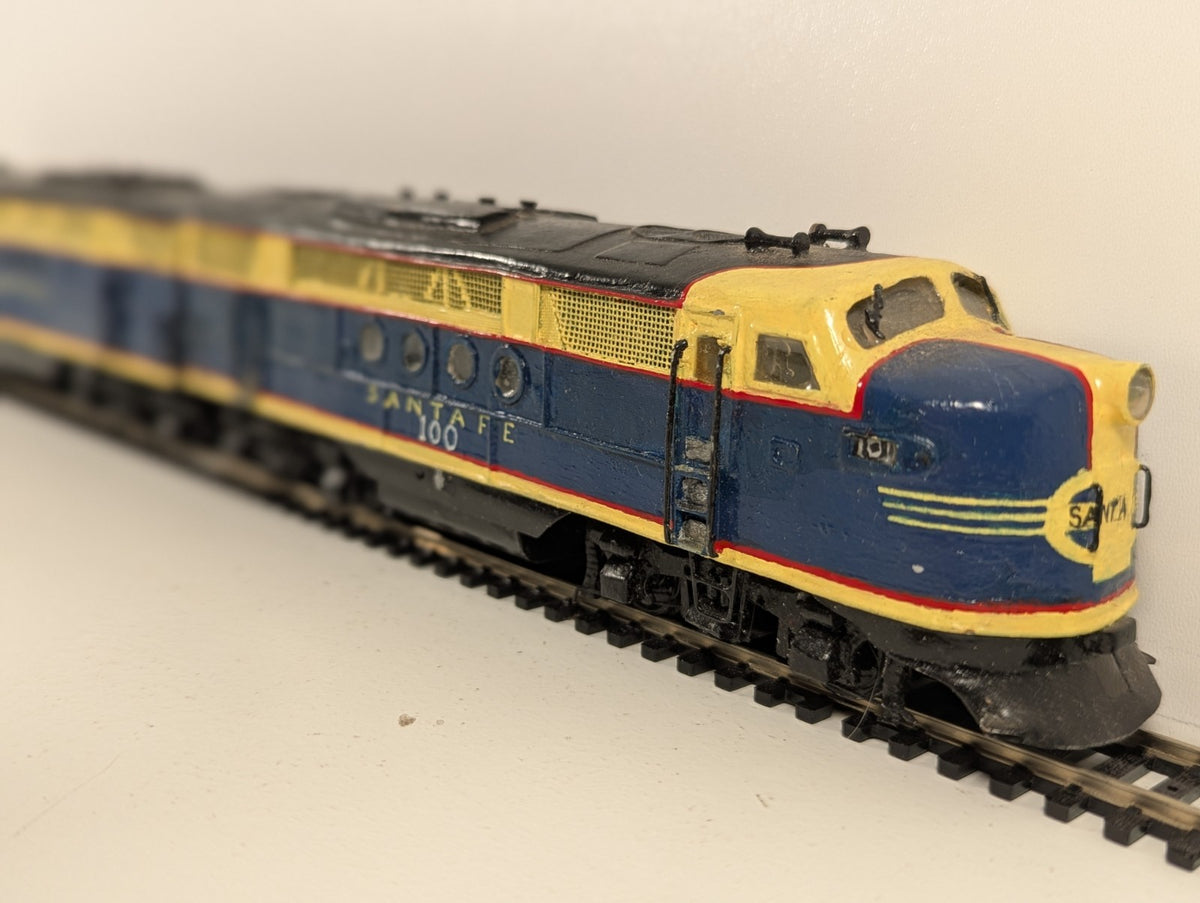 Metal Dummy Built GENESIS F7A/F7B Set Santa Fe